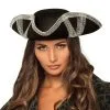 Chapeau Pirate Royal Fortune Argent