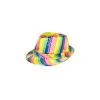 Chapeau Popstar Arc En Ciel -Perruque Soldes chapeau popstar arc en ciel