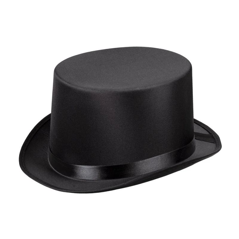 Chapeau Satin Gala Noir 3 Chapeau Satin Gala Noir