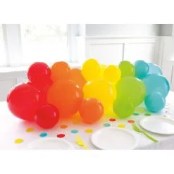 Centre De Table En Guirlande De Ballons Avec Confettis MULTICOLORE 7 Centre De Table En Guirlande De Ballons Avec Confettis MULTICOLORE -Perruque Soldes chemin de table en guirlande de ballons avec confettis multicolore 2