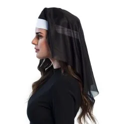 Coiffe Tissu Nonne -Perruque Soldes coiffe tissu nonne 2