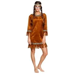 Costume Adulte Indienne Young Deer (M)