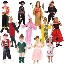 Costume 1er Prix Enfant 12 Assortis (3-4, 4-6, 7-9 Ans) Prix Unitaire