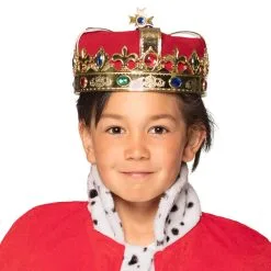 Couronne Enfant Royal King -Perruque Soldes couronne enfant royal king 1