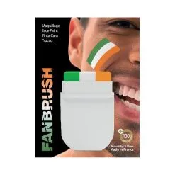 Fanbrush Irlande Vert/blanc/orange
