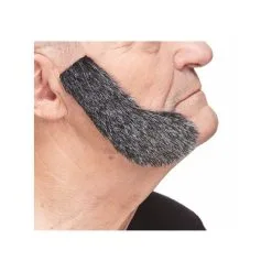 Favoris Long - Poivre Et Sel (029) -Perruque Soldes favoris long 029 poivre et sel 1