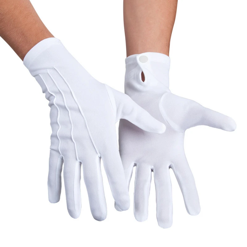 Gants Poignet XL - Blanc 4 Gants Poignet XL - Blanc – Image 2