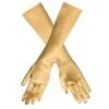 Gants En Satin 40 Cm - Or -Perruque Soldes gants satin or 40 cm
