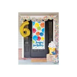 Guirlande 15 Ballons Latex 30cm CONFETTI -Perruque Soldes guirlande 15 ballons latex 30cm confetti 2