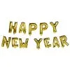 Guirlande De Ballons En Aluminium H A P P Y N E W Y E A R (8 M) -Perruque Soldes guirlande de ballons en aluminium h a p p y n e w y e a r 8 m