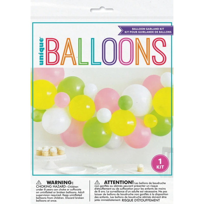 Guirlande De Ballons Latex PASTEL 4 Guirlande De Ballons Latex PASTEL – Image 2