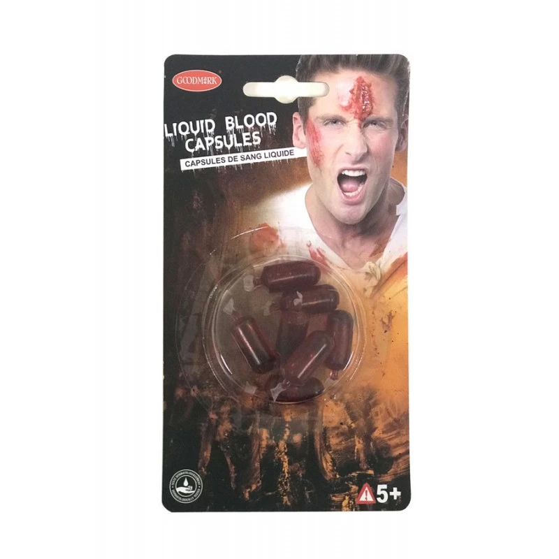 Capsules De Faux Sang 3 Capsules De Faux Sang