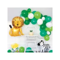 Kit De 40 Ballons Latex Pour Arche à Ballons Vert Et Blanc -Perruque Soldes kit de 40 ballons latex pour arche a ballons vert et blanc 2