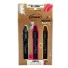 Kit De Maquillage 3 Crayons 2.8g - Or Argent Rose