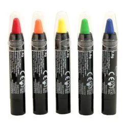 Kit De Maquillage 5 Crayons 2.8g -Perruque Soldes kit de maquillage 5 crayons 28gr 2