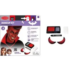 Kit Maquillage DIABLE -Perruque Soldes kit maquillage diable 2