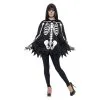 Kit Squelette, Unisexe, Noir, Avec Poncho Et Des Gants -Perruque Soldes kit squelette unisexe noir avec ponch o et des gants