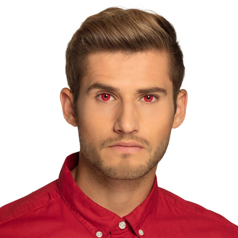 Lentilles 1 Mois UV Flash Rouge 6 Lentilles 1 Mois UV Flash Rouge – Image 4