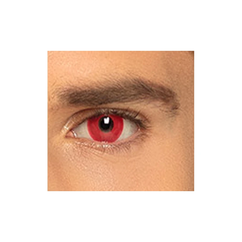 Lentilles 1 Mois UV Flash Rouge 3 Lentilles 1 Mois UV Flash Rouge