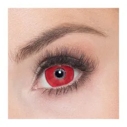 Lentilles 3 Mois Diable -Perruque Soldes lentilles 3 mois diable 3