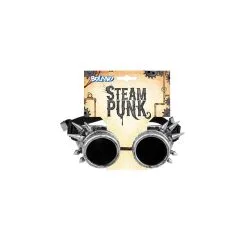 Lunettes Cyberpunk Argent -Perruque Soldes lunettes cyberpunk argent 2