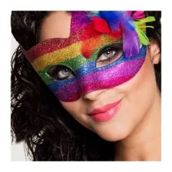 Masque Latex Venice ARCOBALENO 7 Masque Latex Venice ARCOBALENO -Perruque Soldes masque latex venice arcobaleno 2