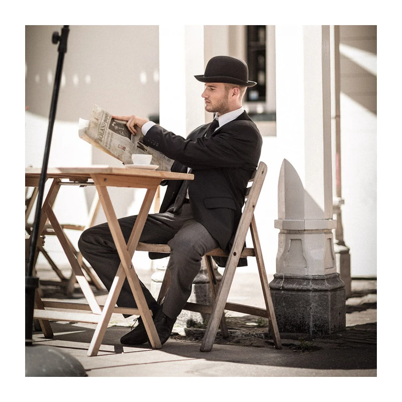 Melon Feutre Noir 5 Melon Feutre Noir – Image 3