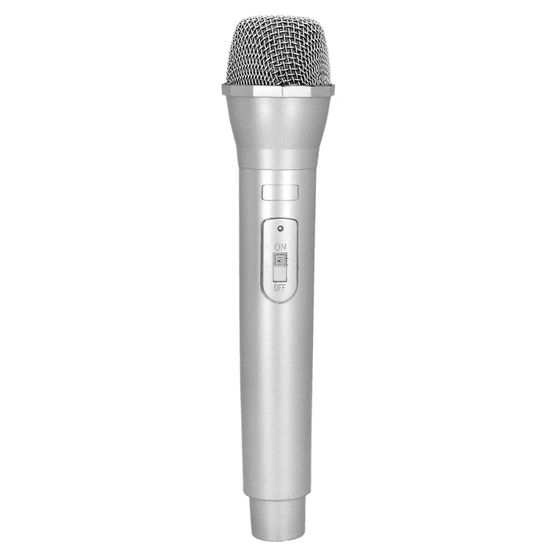 Microphone Argent (23.5 Cm) 3 Microphone Argent (23.5 Cm)