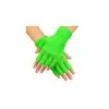 Mitaines Vert Fluo NEON -Perruque Soldes mitaines vert fluo