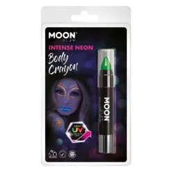 Moon Glow Intense Neon UV Body Crayons, Vert 3.5g