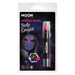 Moon Glow Intense Neon UV Crayons, Rose FLUO 3.5g