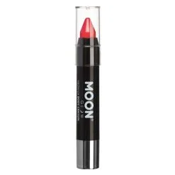 Moon Glow Intense Neon UV Body Crayons, Rouge - 3.5g