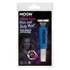 Moon Glow Intense Neon UV Maquillage Bleu FLUO, Avec Applicateur 1 Moon Glow Intense Neon UV Maquillage Bleu FLUO, Avec Applicateur -Perruque Soldes moon glow intense neon uv face paint bl ue clamshell with brush applicator 1