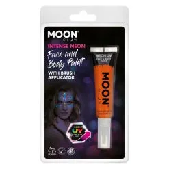 Moon Glow Intense Neon UV Maquillage Orange, Avec Applicateur