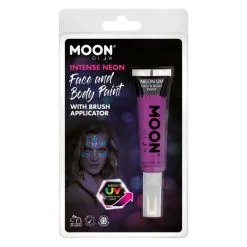 Moon Glow Intense Neon UV Maquillage Violet FLUO, Avec Applicateur
