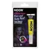 Moon Glow Intense Neon UV Maquillage Jaune FLUO, Avec Applicateur