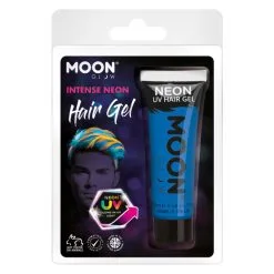 Moon Glow Intense Neon UV Gel à Cheveux Bleu FLUO , 20ml