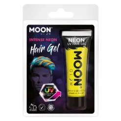 Moon Glow Intense Neon UV Gel à Cheveux Jaune FLUO , 20ml