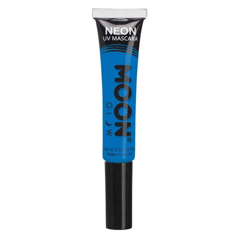 Moon Glow Intense Neon UV Mascara Bleu - 15ml 3 Moon Glow Intense Neon UV Mascara Bleu - 15ml
