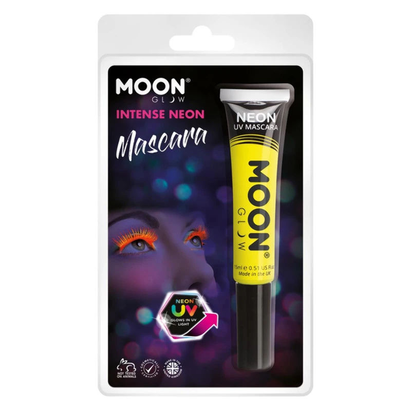Moon Glow Intense Neon UV Mascara Jaune - 15ml 3 Moon Glow Intense Neon UV Mascara Jaune - 15ml