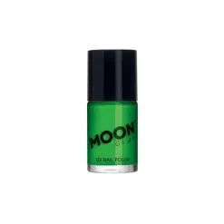 Moon Glow Intense Neon UV Vernis à Ongle Vert Neon, 14ml -Perruque Soldes moon glow intense neon uv nail polish n eon green clamshell 14ml 1