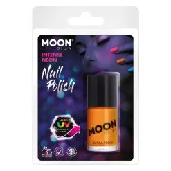 Moon Glow Intense Neon UV Vernis à Ongle Orange Neon, 14ml