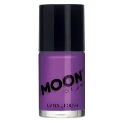Moon Glow Vernis à Ongles Intense Neon UV Violet 14ml