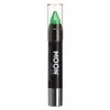 Moon Glow - Neon UV Glitter Body Crayons , Vert - 3.5g -Perruque Soldes moon glow neon uv glitter body crayons green 35g single