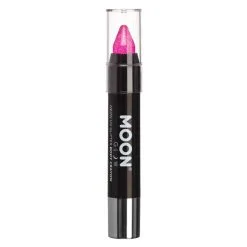 Moon Glow - Neon UV Glitter Body Crayons , Magenta - 3.5g