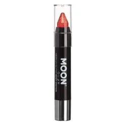Moon Glow - Neon UV Glitter Body Crayons , Rouge - 3.5g
