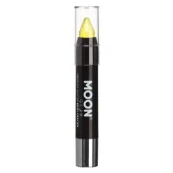 Moon Glow - Neon UV Glitter Body Crayons , Jaune - 3.5g