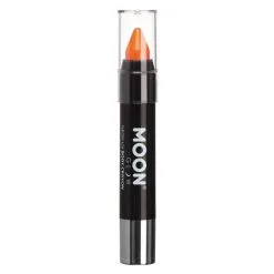 Moon Glow Pastel Neon UV Body Crayons, Orange - 3.5g