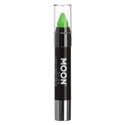 Moon Glow Pastel Neon UV Body Crayons, Vert - 3.5g