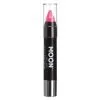 Moon Glow Pastel Neon UV Body Crayons, Rose - 3.5g -Perruque Soldes moon glow pastel neon uv body crayons p astel pink single 35g
